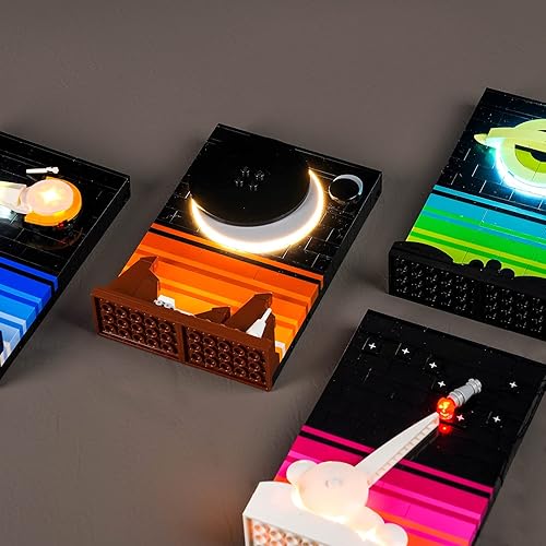 Miniatura 5 de BrickBling Luces LED compatibles con Lego Tales of The Space Age, kit de luz creativa compatible con Lego 21340 (solo luces, no vienen con el modelo)