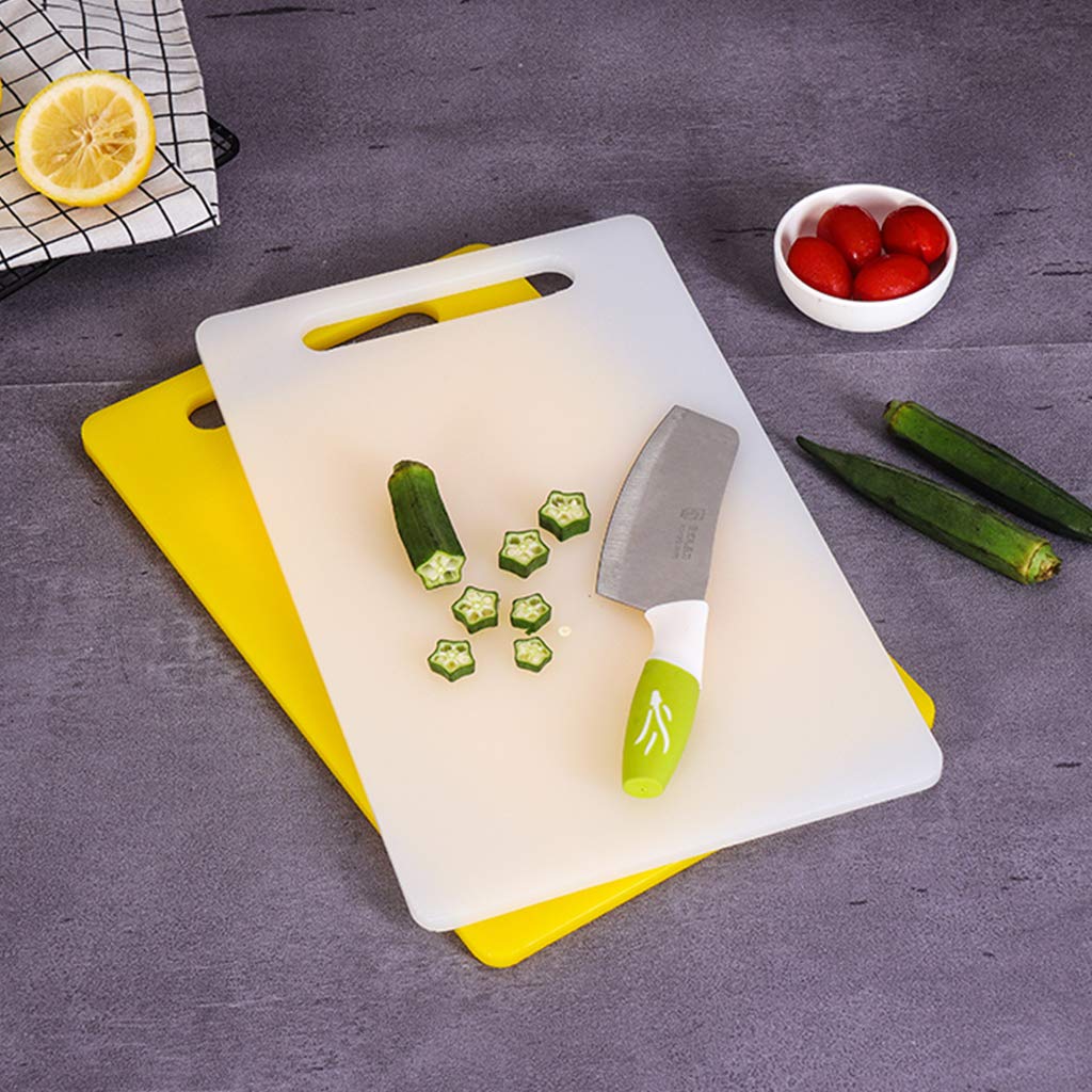 Amazon｜まな板キッチンプラスチック野菜果物肉パンまな板14.76×9.25×0.39インチ屋外キャンプ食品キッチンまな板-複数色｜まな板・カッティングボード  オンライン通販 キッチンまな板 - 両面キッチン用品 | 安全なまな板 ミートチョッピング | 肉 果物 野菜 ホーム アパート 寮 キャンプ BB