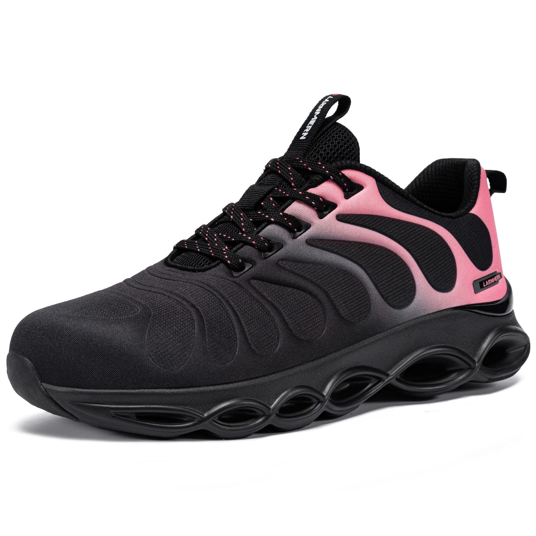 Snapklik.com : LARNMERN Steel Toe Shoes For Women Lightweight Safety ...