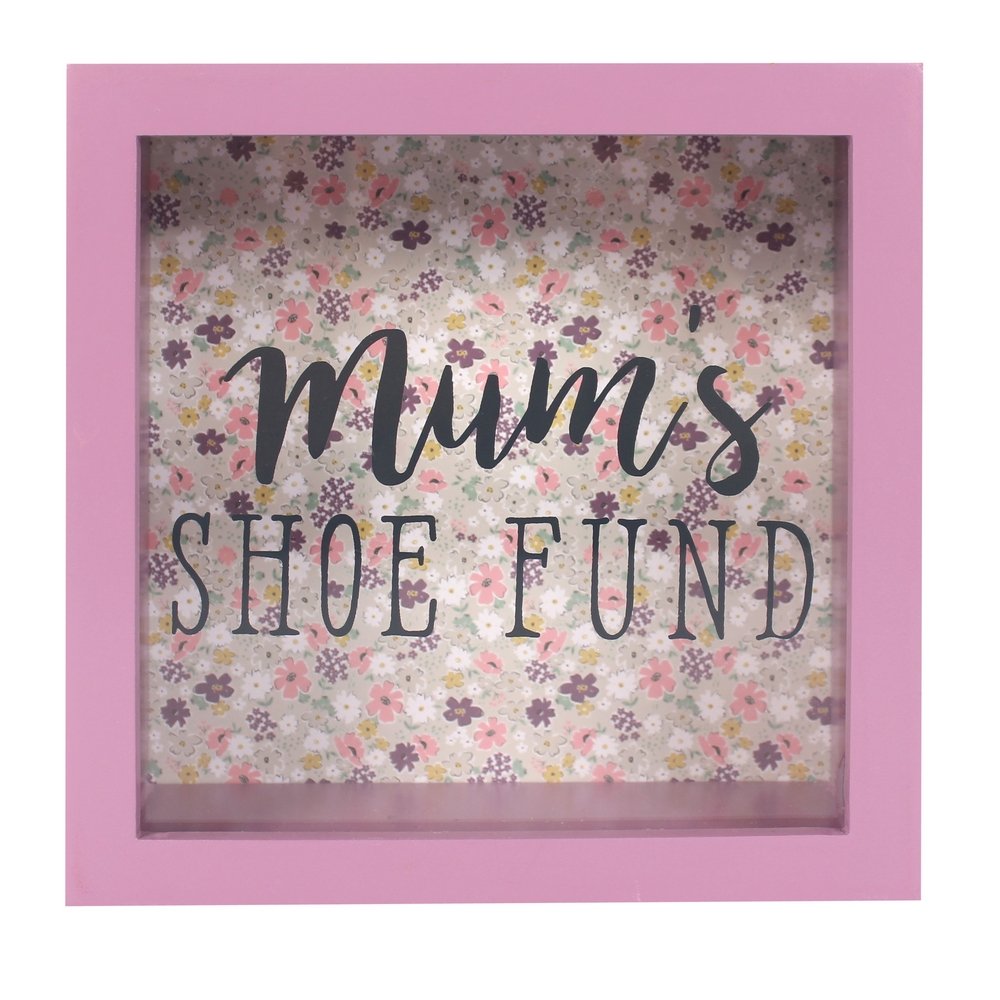 Jones Home & Gift Pink Something Different Wholesale Florella Mum's Shoe Fund Ornament,