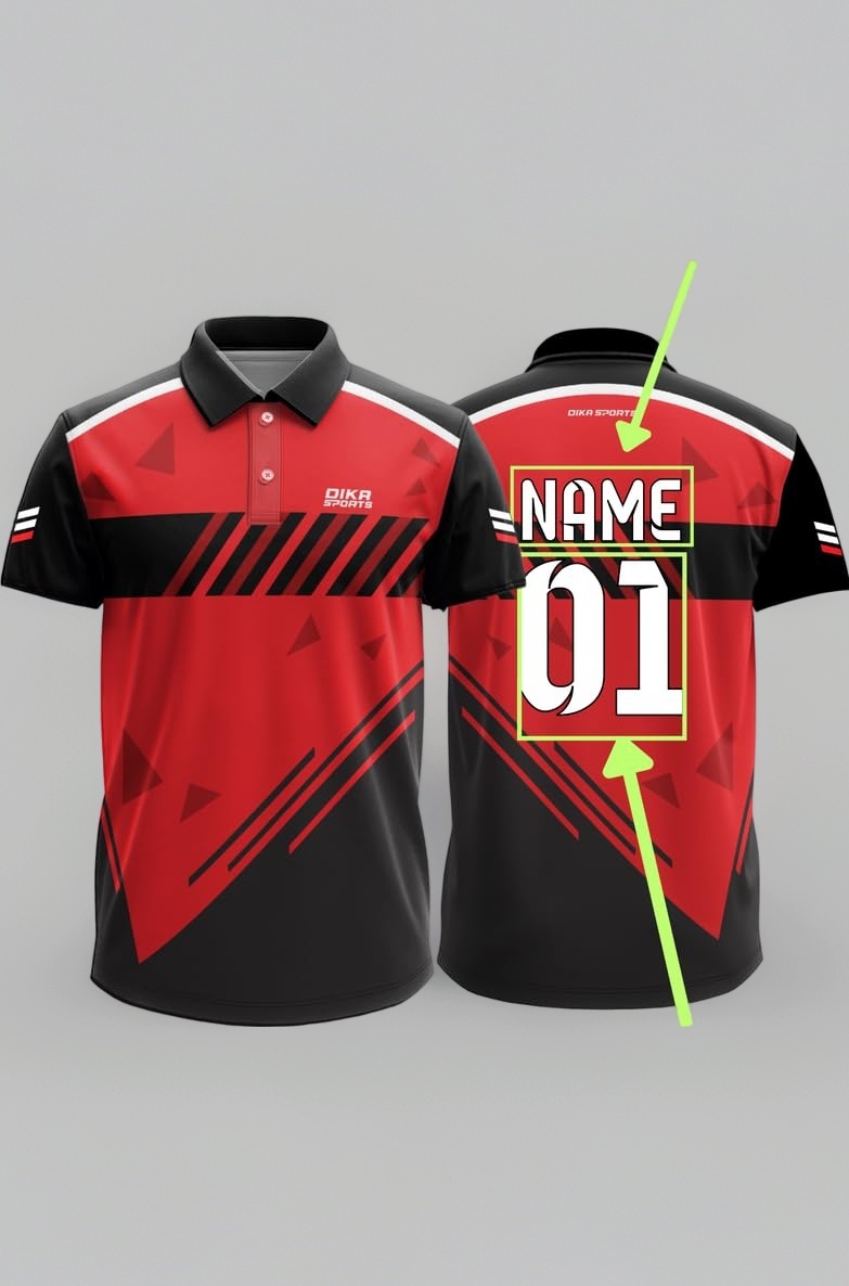 Custom Sports Cricket Jersey Customise t-Shirt for Men Personalised Name | 2 Year to 5XL