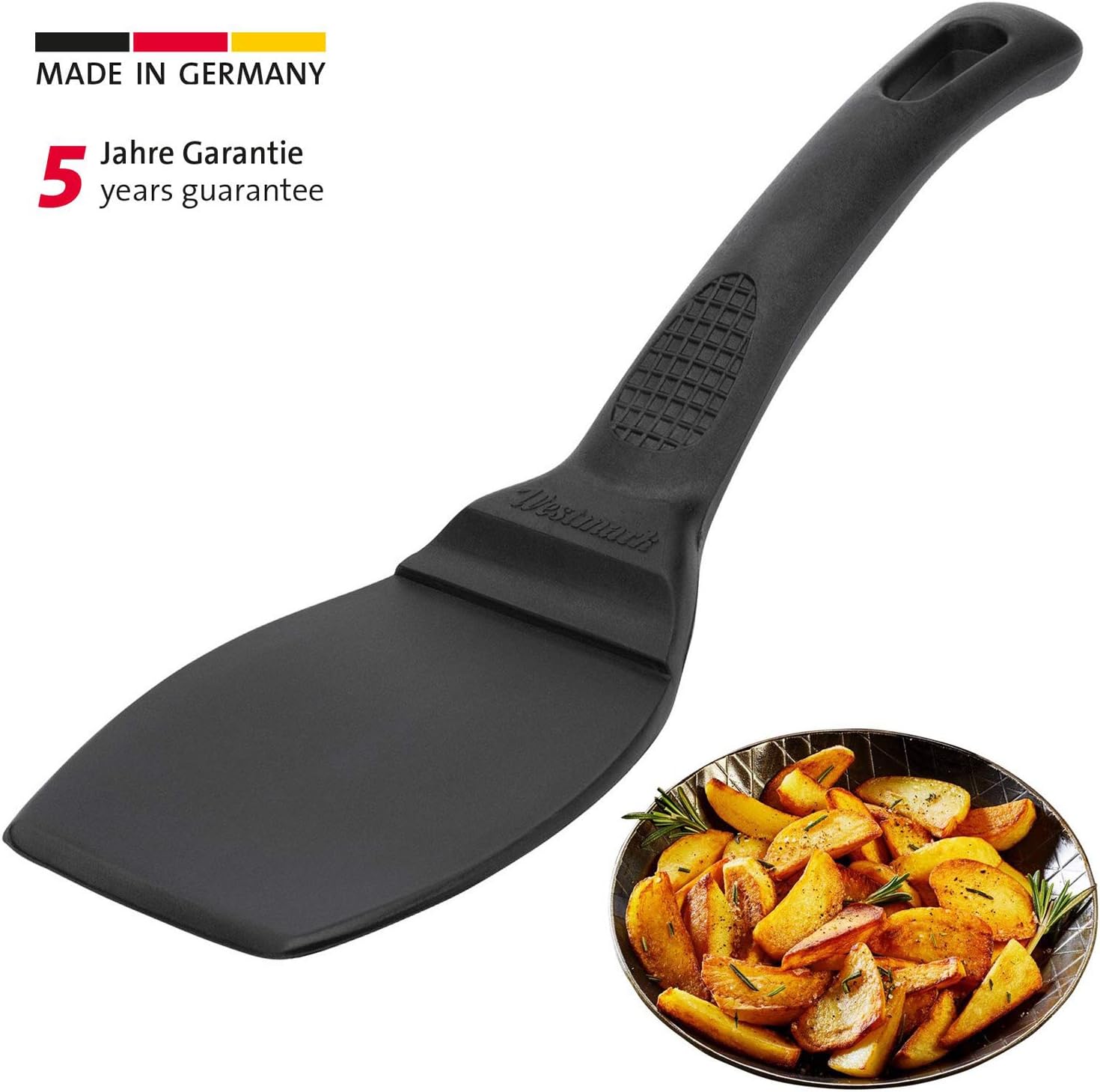 Westmark Heavy Duty Turner Profi, 11.4 x 3.7 x 1.8 inches, Black