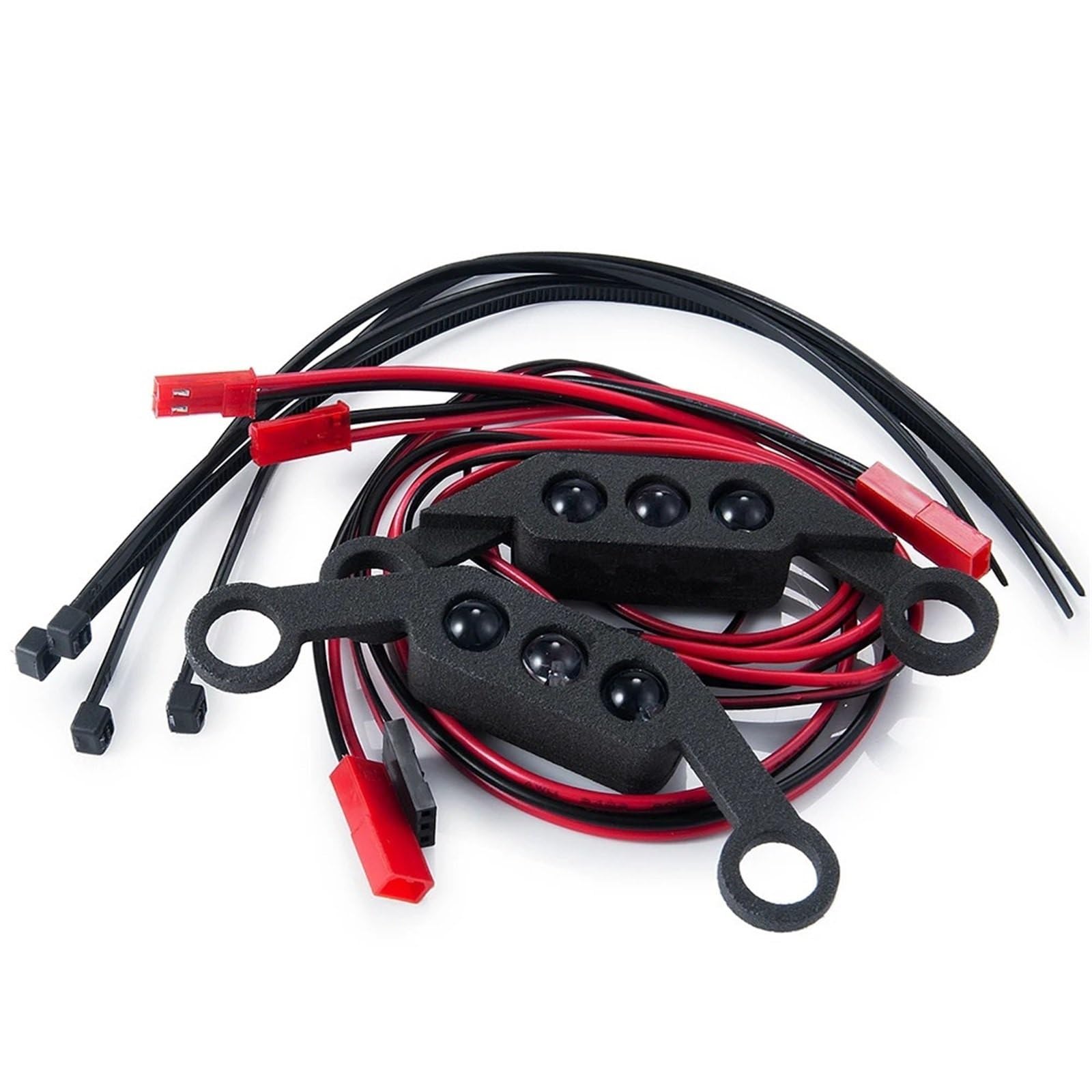 Per Maxx Per WideMaxx 1/10 RC Luci Per Auto Faretto Anteriore E Posteriore Lampada Bar Crawler Parti Di Aggiornamento Accessori Giocattoli Rc