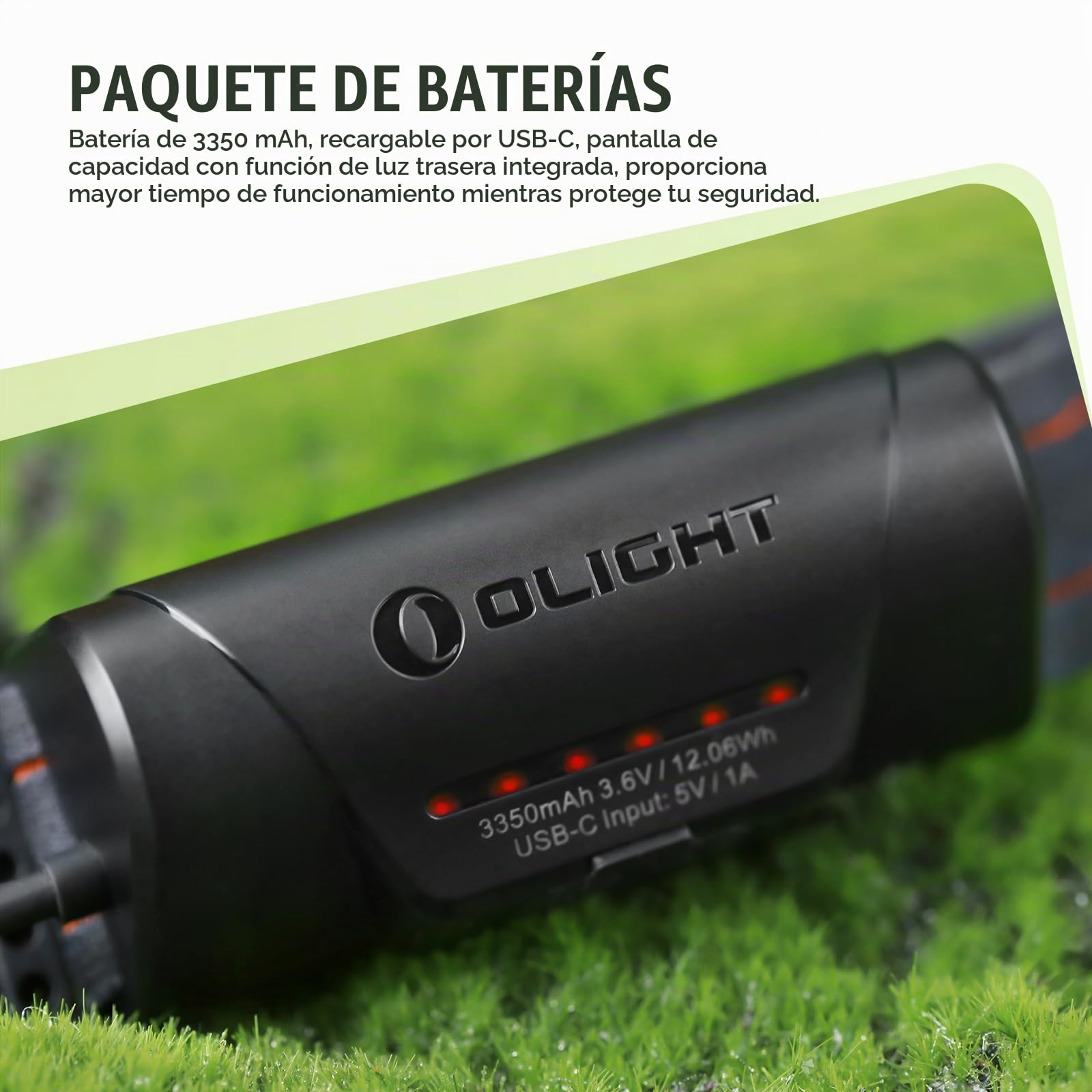 OLIGHT Array 2 Pro Linterna Frontal Faro LED con Sensor Gestual 1500 Lúmenes 150m con Batería Carga USB 27,5 Horas de Autonomía Luz Roja y Modo SOS Ángulo del Haz Ajustable 60° IPX4 para Camping Pesca