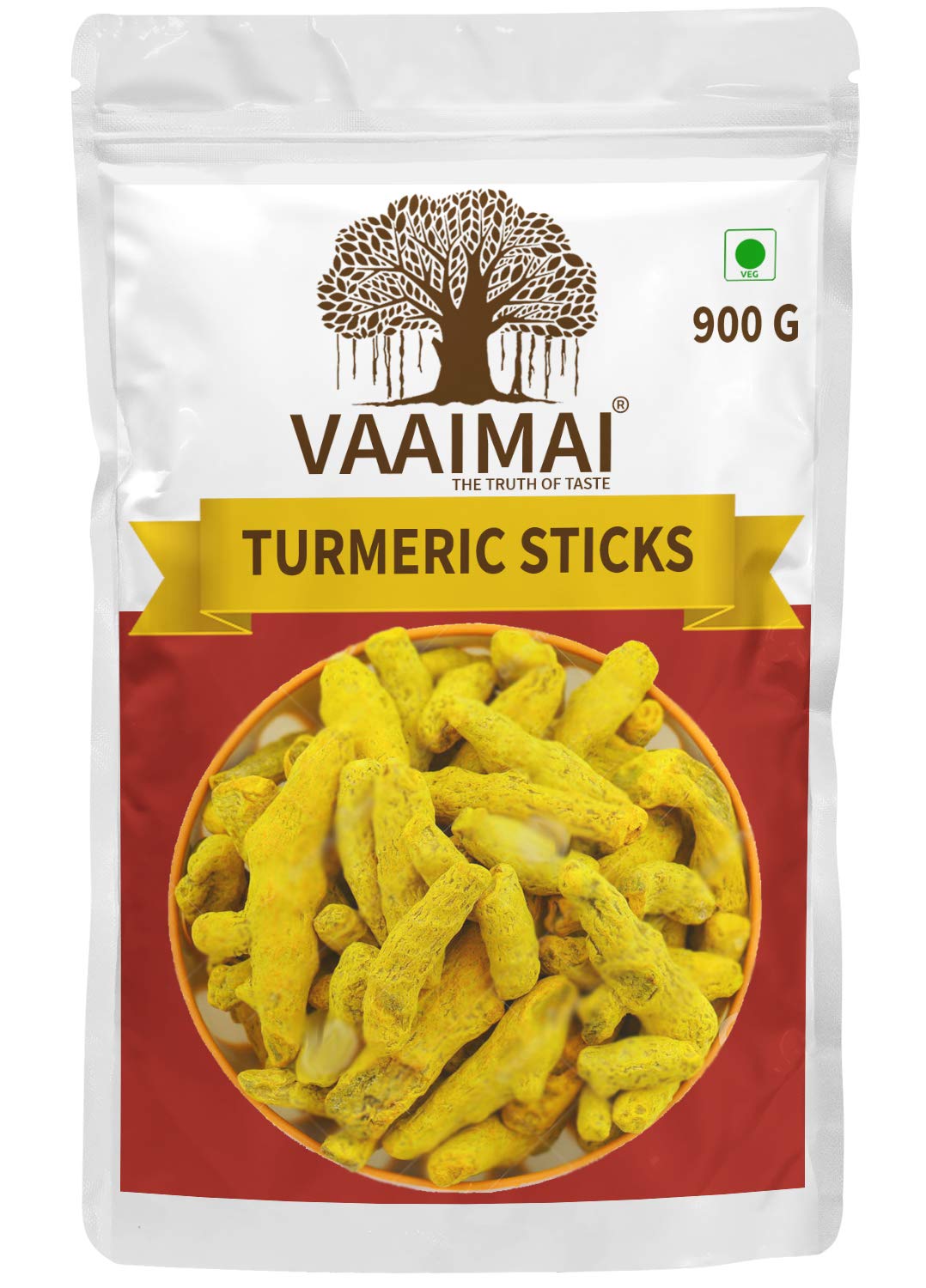 VAAIMAI Haldi Gatiya / Turmeric Sticks / Virali Manjal, 900g (B08HVMHN41) Amazon Price History, Amazon Price Tracker