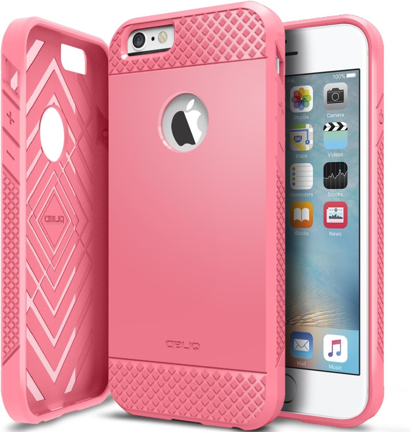 iPhone 6/6S Case, OBLIQ [Flex Pro][Pink] Thin Slim Fit Armor Sturdy Bumper TPU Rubber Soft Flexible Shock Scratch Resist Protective High Quality Case for iPhone 6s (2015) & iPhone 6 (2014)