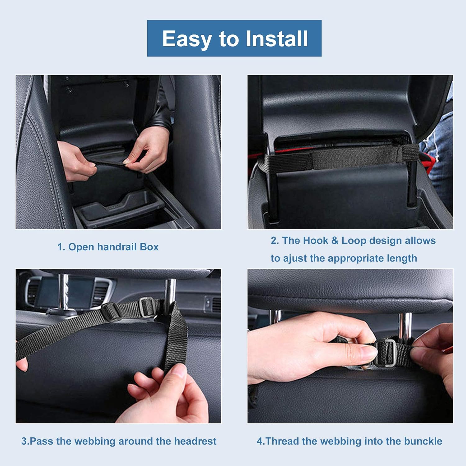 Linkstyle Organizer Storage Attaches Headrest Image