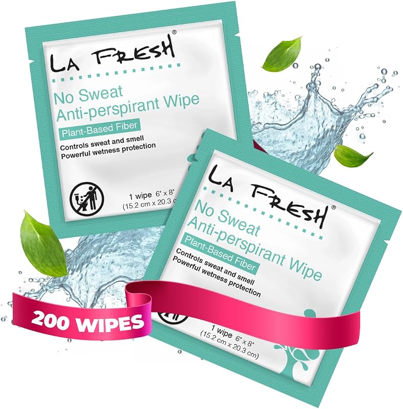 La Fresh Travel Lite Lenços Antitranspirantes Corporais, Pacote com quantidade não informada