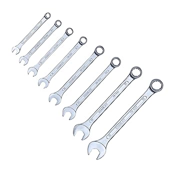 スタンレーコンベックス Stanley 8pcs Combination Spanner set 70-963 - Amazon.com