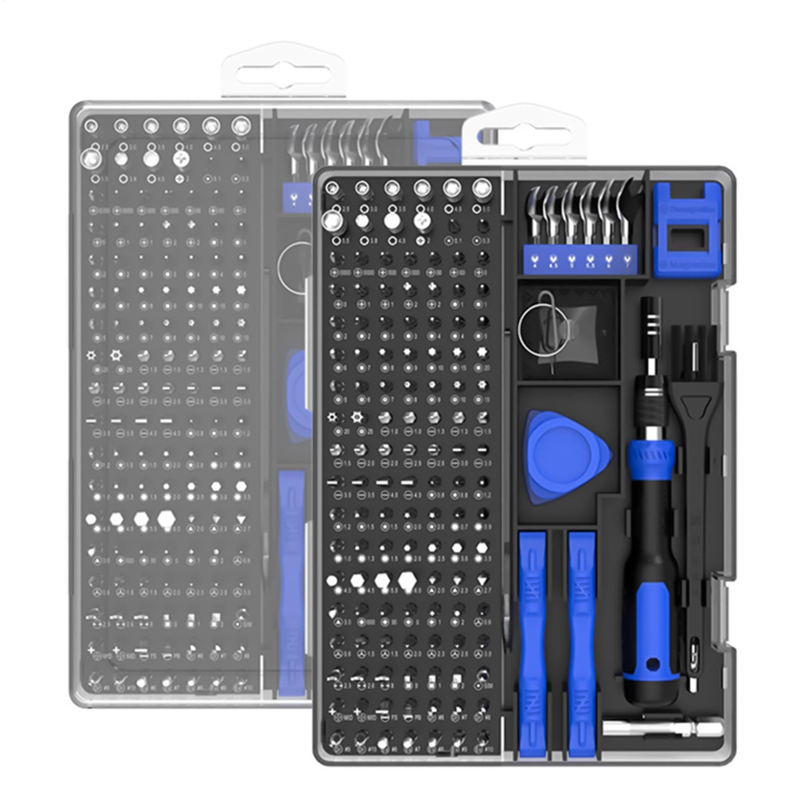 Kit Cacciaviti Elettrico 160 in 1 Ergonomico con Valigetta | Cacciavite di Precisione per Riparazioni Domestiche Per casa officina industriale telefono laptop orologi occhiali