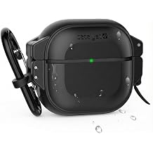 Catalyst Total Protection Case for Apple AirPods 4 Waterproof 330ft & 10ft Drop Proof AirPods 4 Case with Lock, Rugged Heavy Duty Cover with Secure Locking Latch, Wireless Charging Compatible