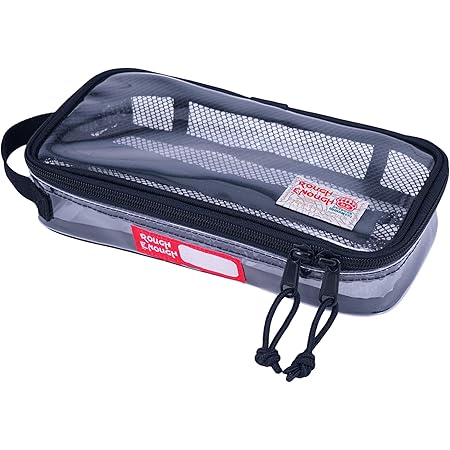 Rough Enough TSA Approved Clear Toiletry Bag Travel Toothbrush Case Shaving Kit Bag Organizer Pouch for Men Women