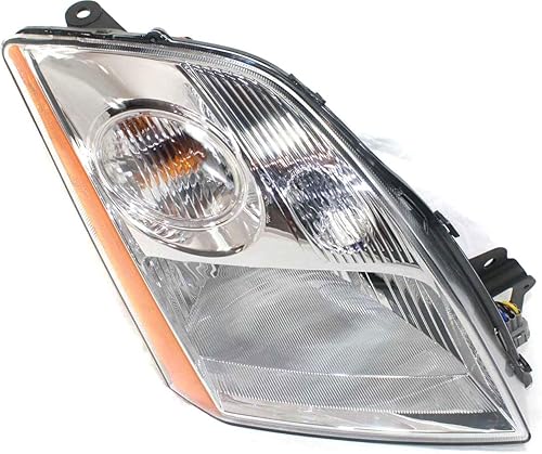 Miniatura 3 de Garage-Pro Faro lateral del conductor y del pasajero para Nissan Sentra 2007-2009 halógeno con bombilla(s) Sedan Reemplaza# 26060ET000 26010ET000