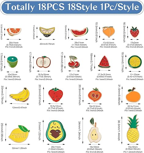 Miniatura 153 de Pandahall - Broches esmaltados de aleación con varios temas, broche de solapa, juego de pines esmaltados