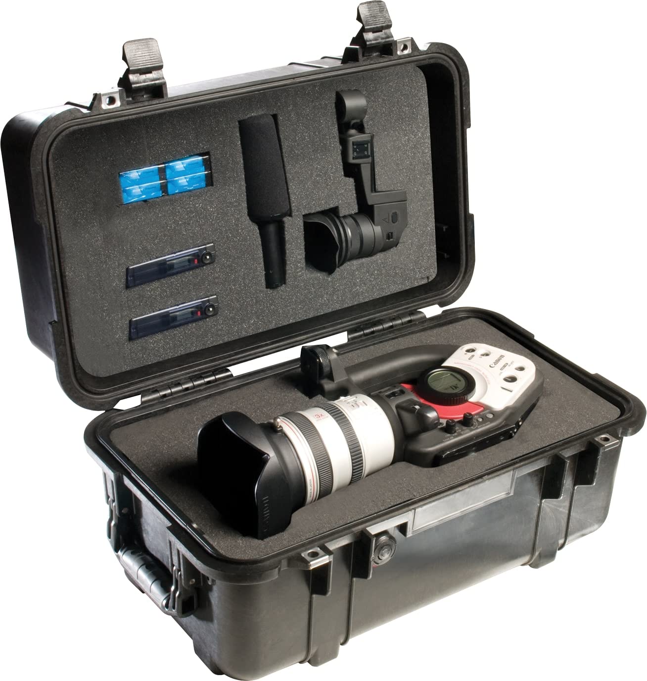 PELI 1460 Wasserdichter Transportkoffer - IP67, 33L, Schwarz Für Empfindliche Ausrüstung