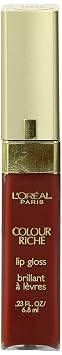 LOreal Paris Colour Riche Lip Gloss, Rich Red, 0.23 fl. oz.