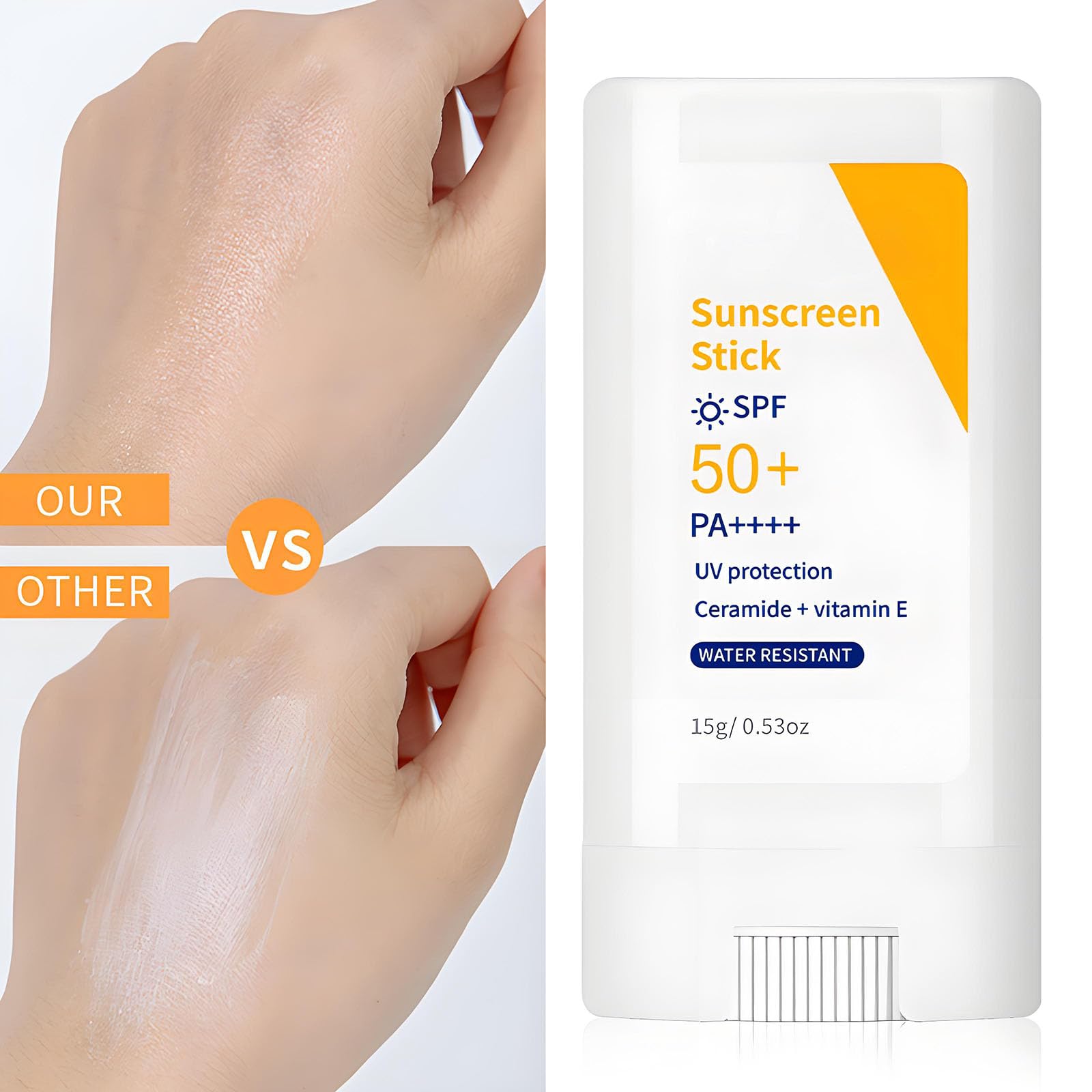 Sunscreen Stick, Face Sun Cream D, 1.5 g (Pack of 10) - Image 4