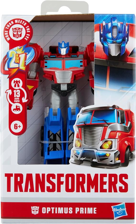 Transformers Prime Changers Optimus Prime Action Figure Transforms from Robot Toy to Truck Age 6+