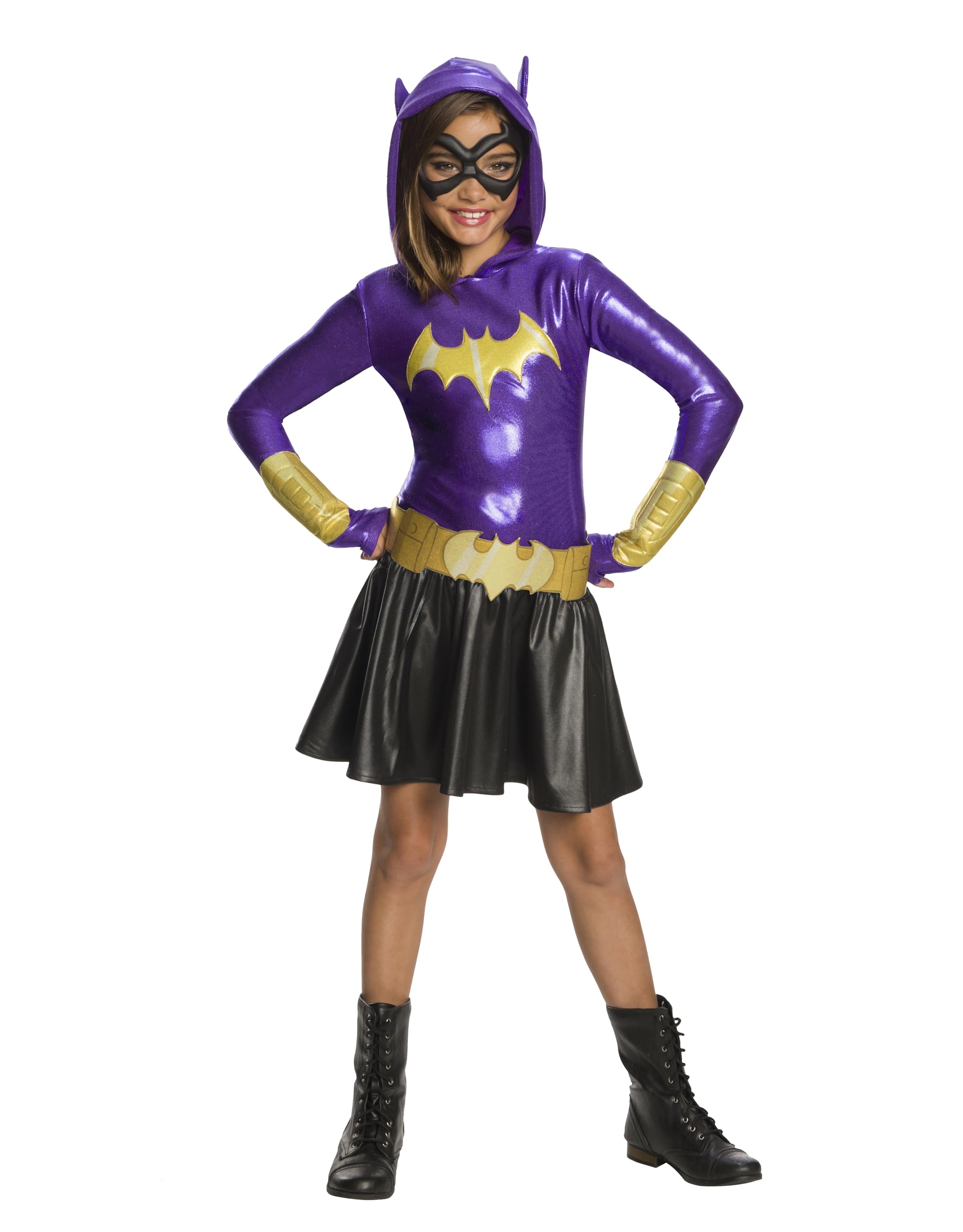 Rubies Disfraz de Batgirl para niña Deluxe - DC Super Hero Girls