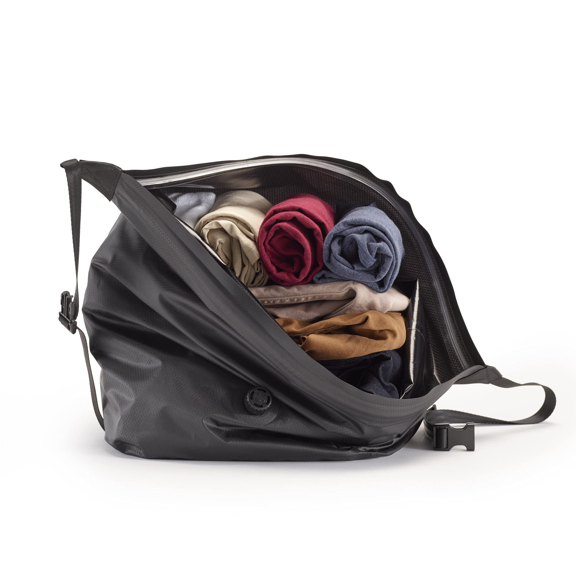 Gomatic Vacuum Bag XL | keine Pumpe notwendig | Vakuum-Beutel für Rucksäcke & Koffer | Reise-Kompressionsbeutel | Vakuum-Kleiderbeutel | Aufbewahrungsbeutel | Platzsparer - Extra Large