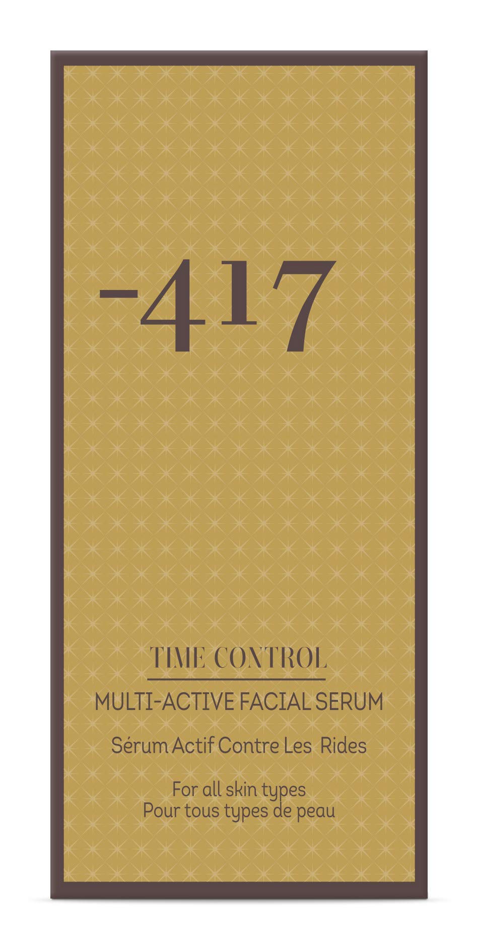 Siero attivo anti età per il viso di -417 (Prezioso complesso minerale e acqua del Mar Morto) 50 ml Time Control Collection