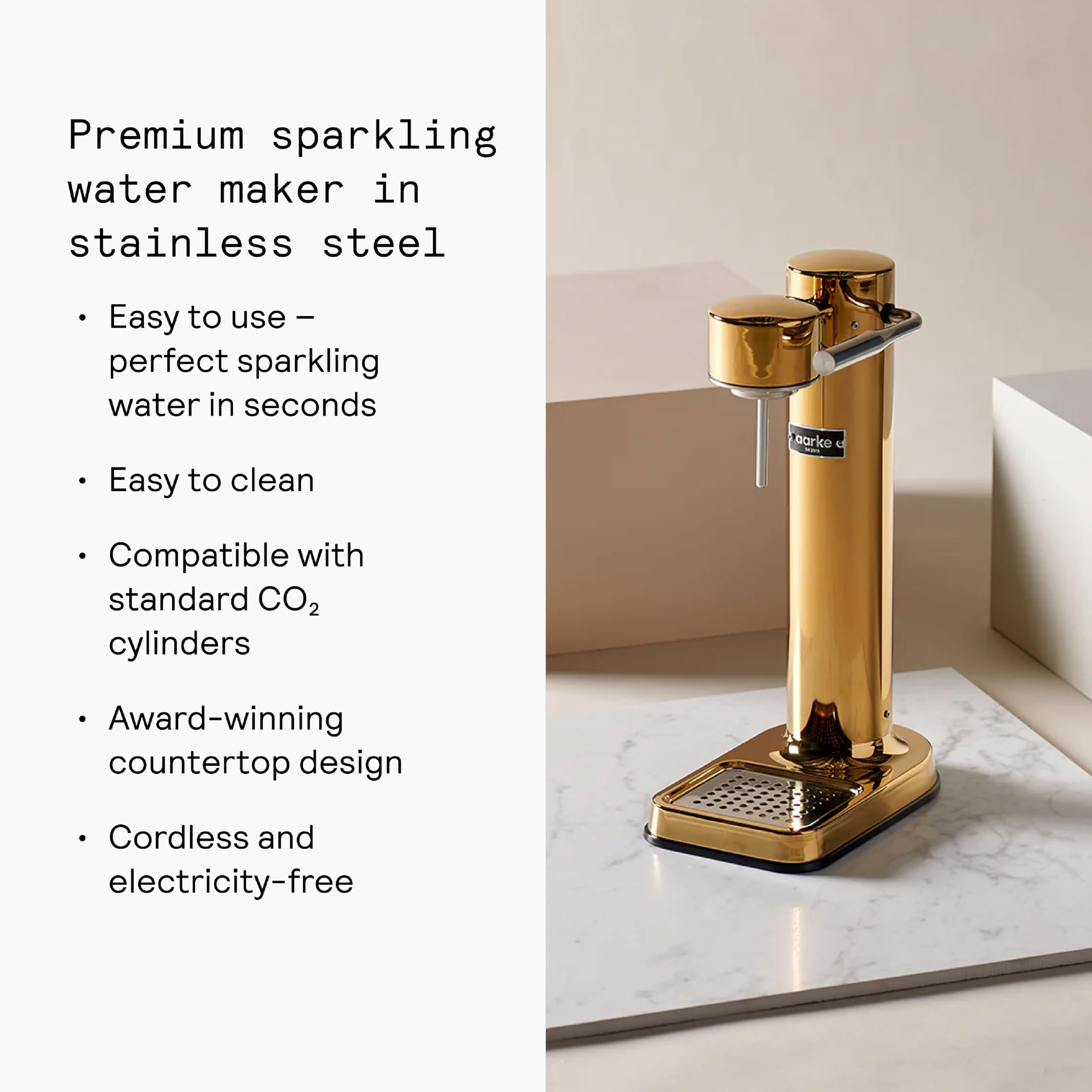 Amazon.com: Aarke Carbonator 3 - Premium Sparkling Water Maker