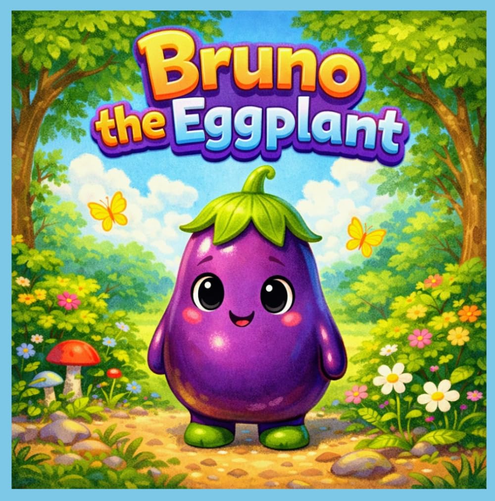 Bruno the Eggplant: Bruno the Brave Eggplant: The Veggie Who Found His True Flavor