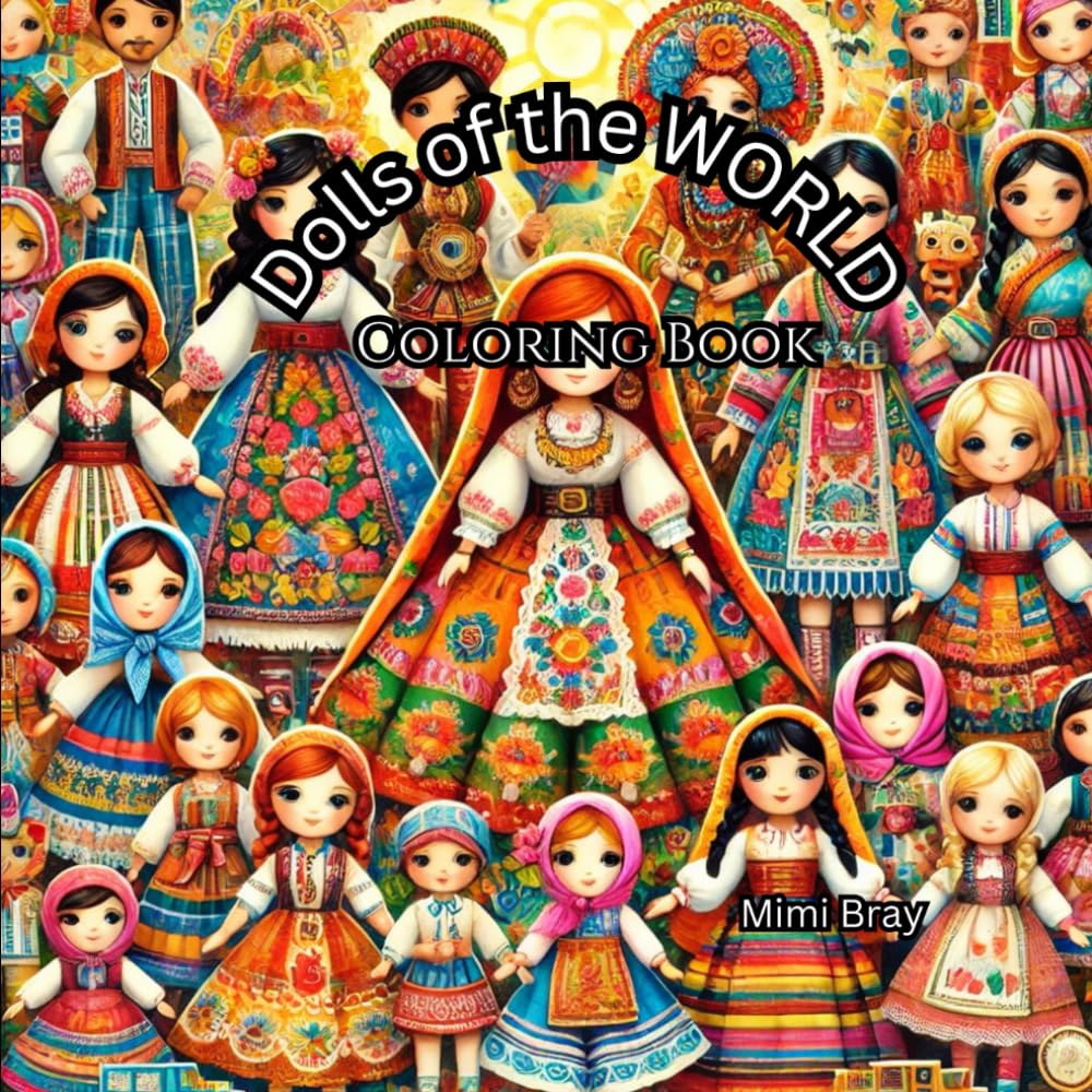 Dolls of the World: Coloring Book (Coloring Books)