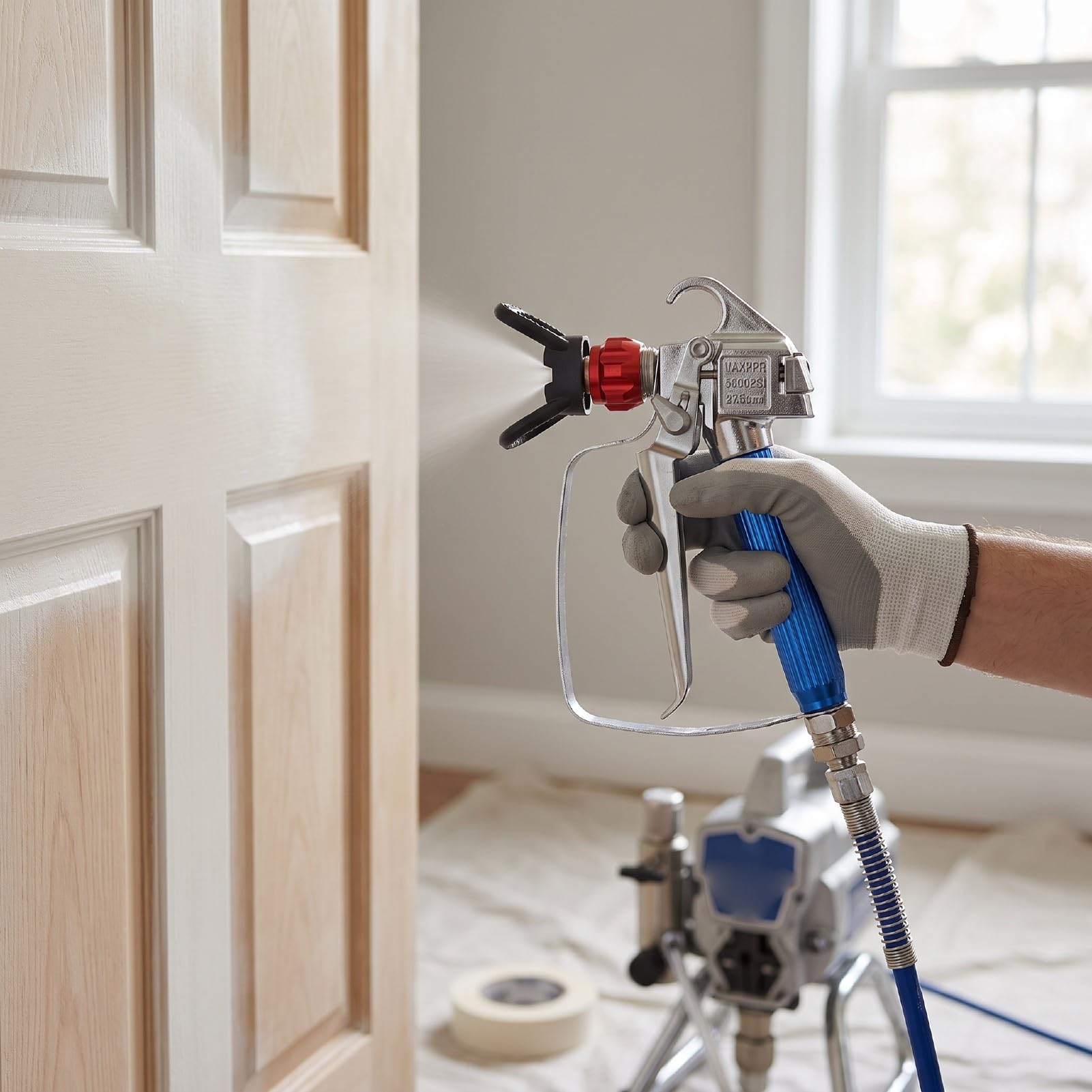 Pistola Pulverizadora de Acero Inoxidable para Pintar Casa