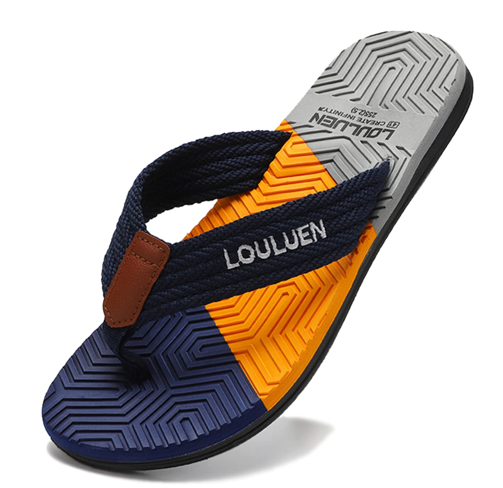 CELANDA Chanclas Mujer Hombres Sandalias de Dedo con Apoyo del Arco Verano Playa Sandalias de piscina Ortopedicas Flip Flop Antideslizante Zapatos Cómodos para Caminar Unisex Adulto 35-44 EU
