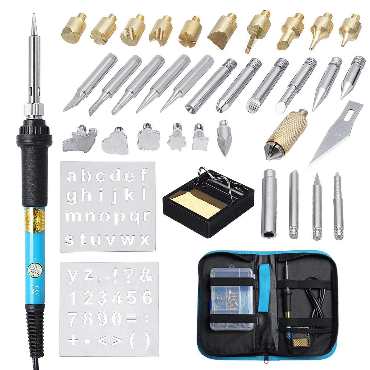 3NH® Wood Burning Pen Soldering Crafts Tools Set - 110V Plug