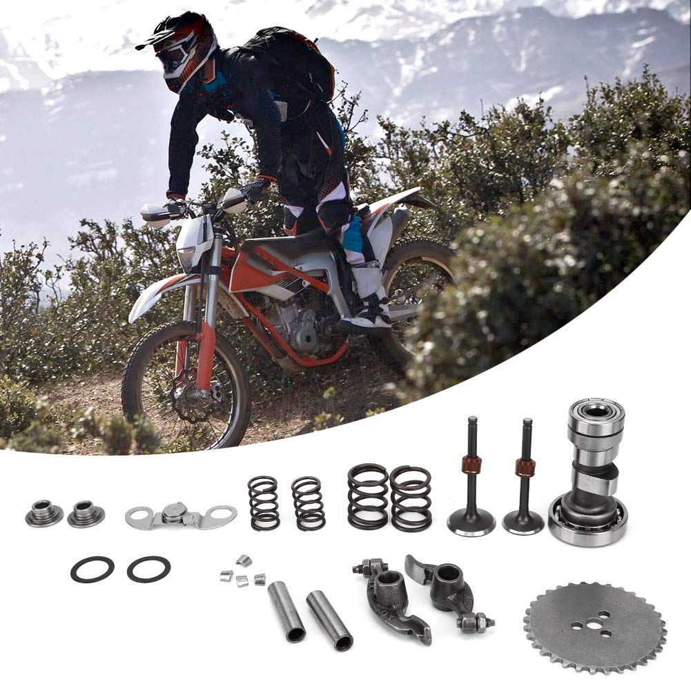 Kit albero a camme, albero a camme del motore da corsa, parte dell'albero a camme del motociclo adatta per il cinese YX140 YX 140cc 1P56FMJ Engine Pit Dirt Trail Bike