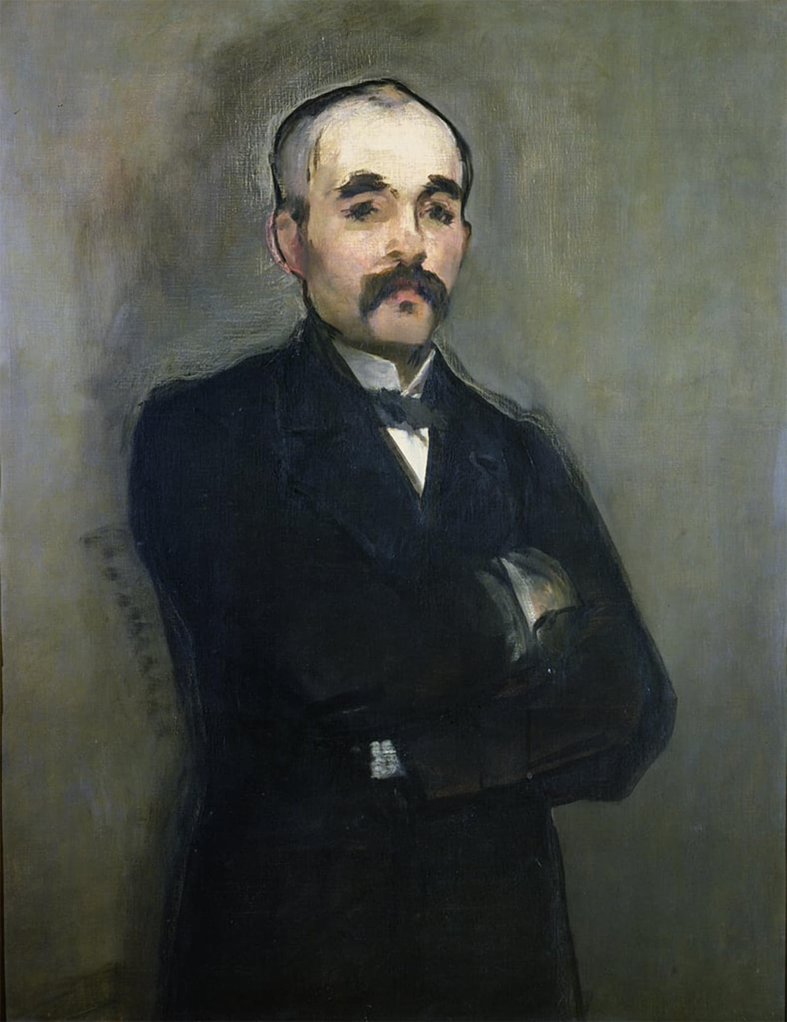 SERENDIPITP Vintage Wall Art Canvas Nordic Poster Canvas Print Picture Portrait of Georges Clemenceau by Edouard Manet Wall Art Poster for Home Decor 60x90cm