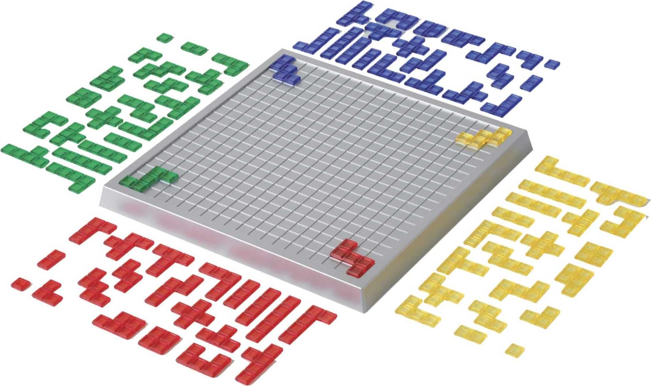 Mattel R1983-0 - Blokus Classic, Brettspiel