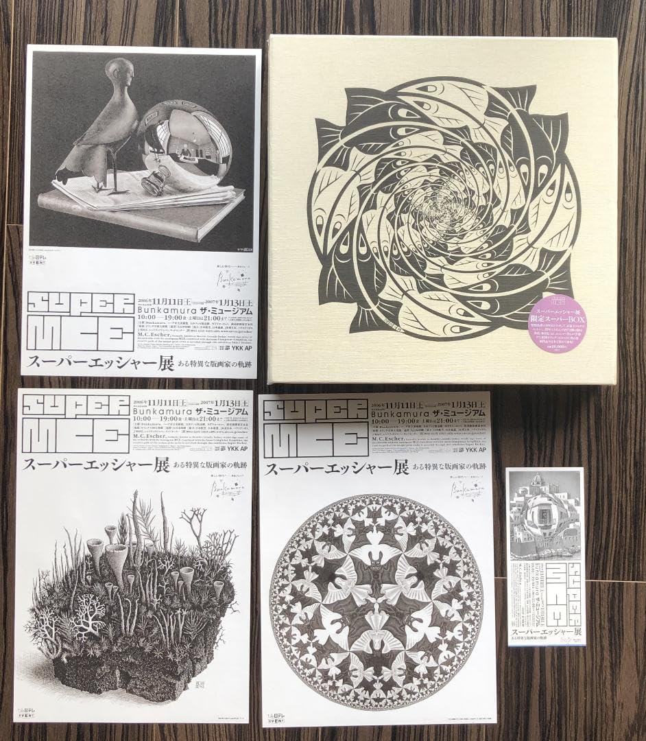 M.C.エッシャー Escher 2006 文化村 限定版 DVD カタログ 【公式通販】