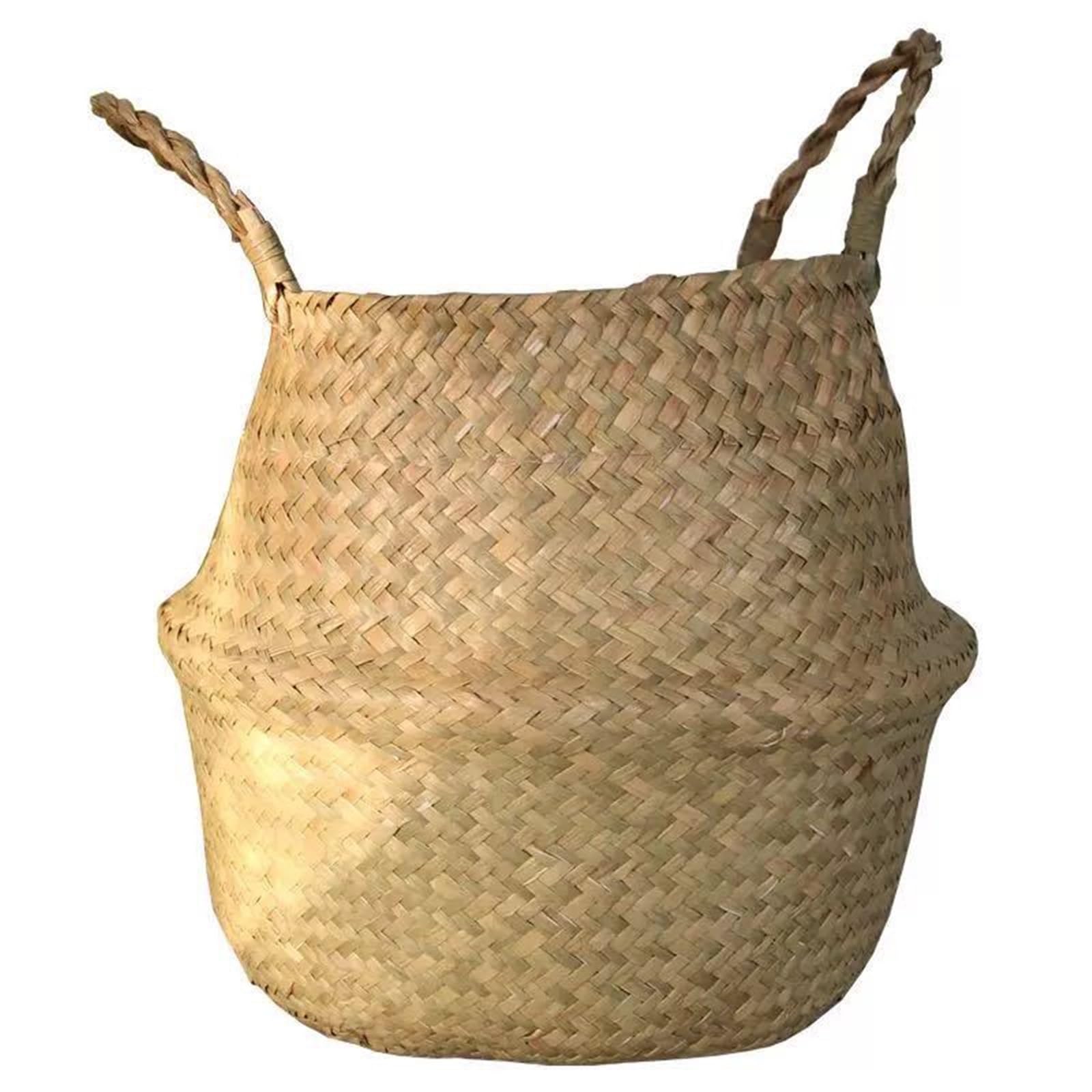 Panier de rangement pliable et grand bac à linge en tissu robuste