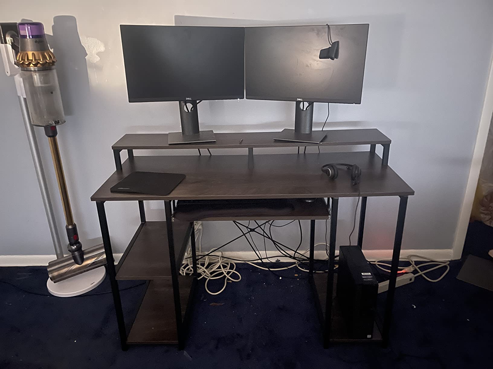 23/mo Finance TOPSKY Compact Computer Desk with Storage Shelves