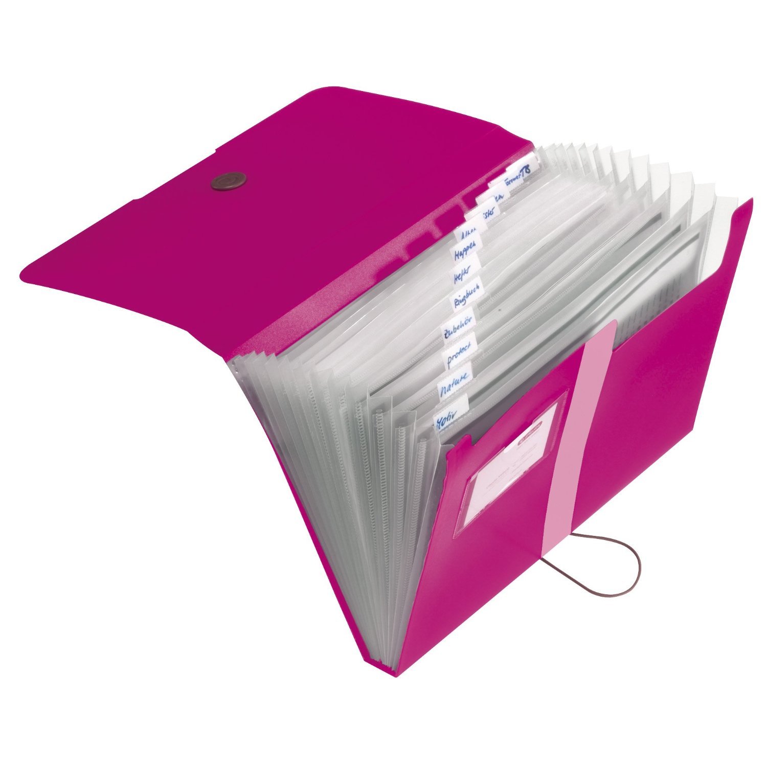 Herlitz – Ordner für Dokumente, A4, PP, 12 Fächer Alle 4 Farben