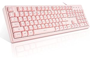 Basaltech Mechanical Feeling USB Wired Keyboard