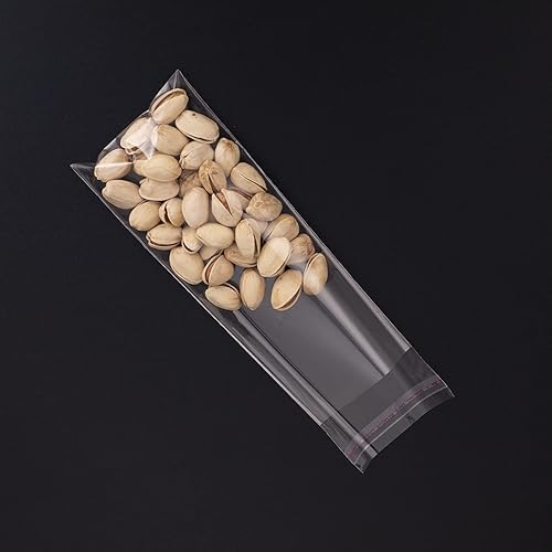 Miniatura 3 de AIRSUNNY - 100 bolsas de violonchelo transparentes resellables de 3 x 7 pulgadas, perfectas para panadería, velas, jabón, galletas y más, 3 x 7