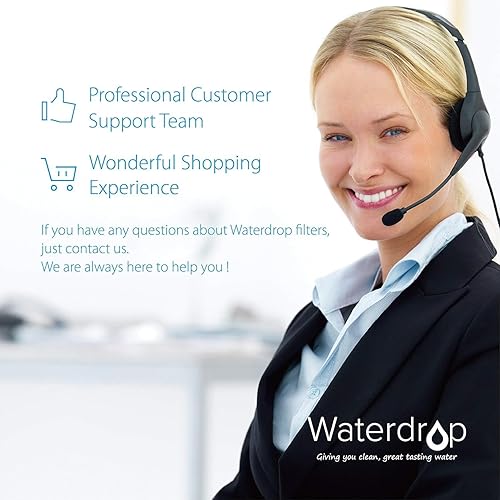 Miniatura 9 de Waterdrop WHR-140 - Filtro de ducha de repuesto para Culligan WHR-140, WSH-C125, ISH-100, HSH-C135, filtro de agua para cabezal de ducha, con