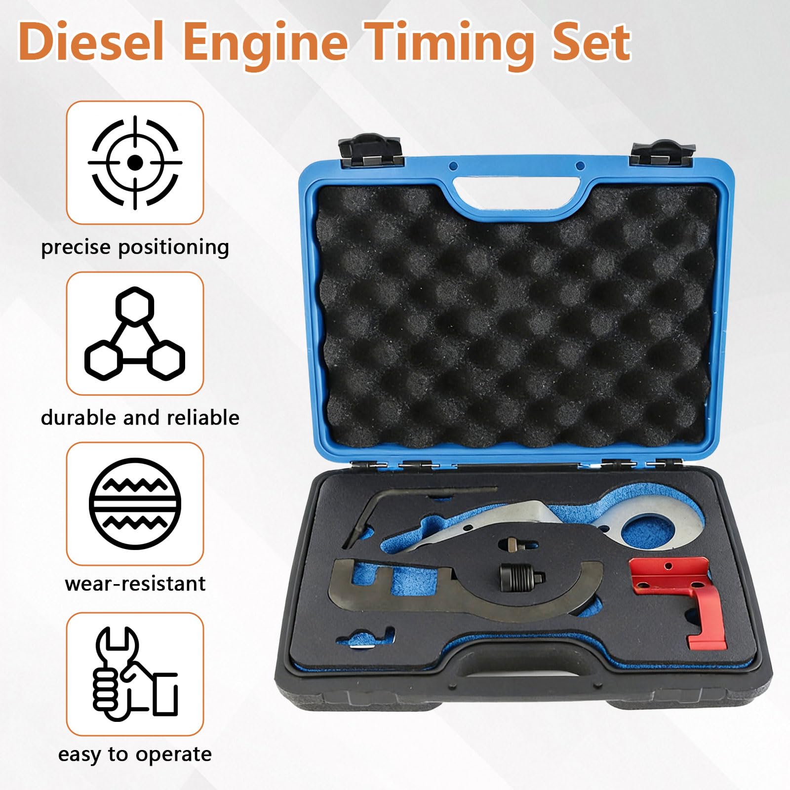 Kit de calage du moteur, outils de calage de vilebrequin pour B37 B47-7049