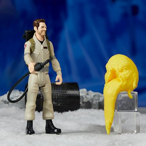 Miniatura 3 de Ghostbusters Fright Features - Figura de acción de Gary Grooberson con accesorio de juguete Ecto-Stretch Tech Pukey Ghost Toy Accesorio, juguetes