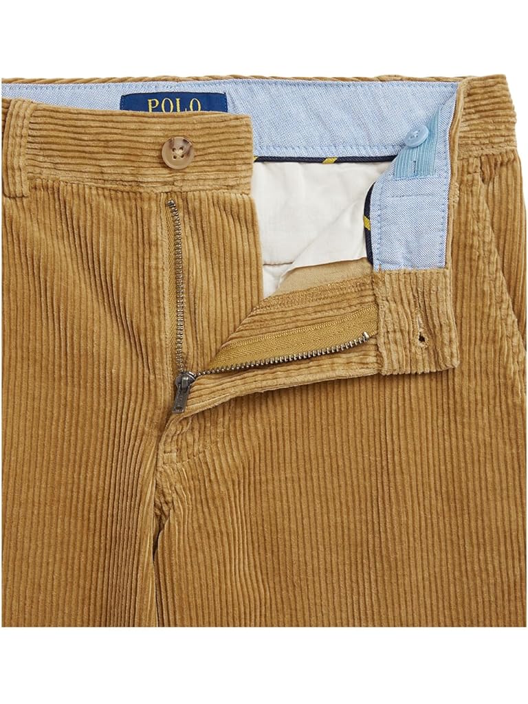 Tan Polo Ralph Lauren Bedford Straight Fit Corduroy Pants (Big Kid)