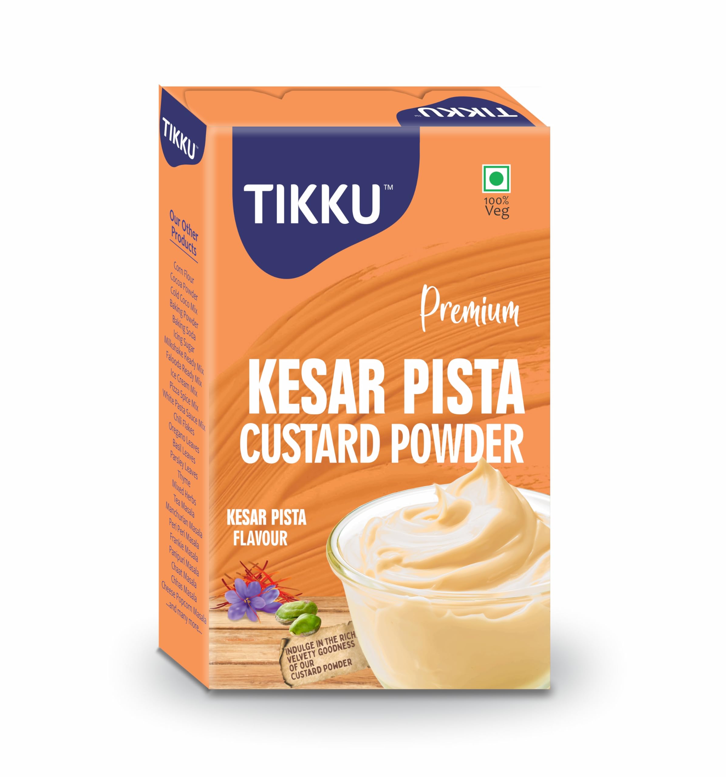 See full amazon price history chart for Tikku Premium Kesar Pista Custard Powder 100 g Box | Dessert Mix Tikku Premium Kesar Pista Custard Powder 100 g Box | Dessert Mix (B0B567XB4Z) Amazon Price History, Amazon Price Tracker