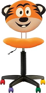 Silla Juguete - Silla de Escritorio Infantil ergonómico, Altura del Respaldo Ajustable, Profundidad de Asiento Ajustable, Ruedas Multicolores.