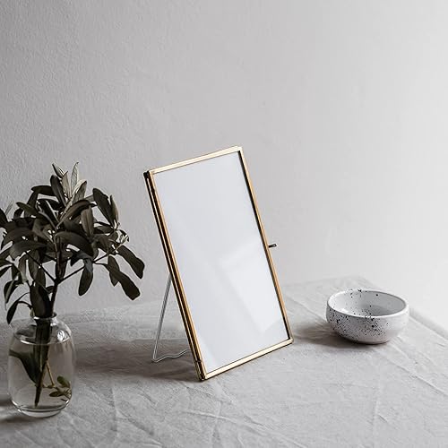 Vista 13 de Jersvimc 4 piezas de caballete de marco negro, soporte de hierro para fotos, caballete de metal para fotos, caballete de cartón, con destornillador