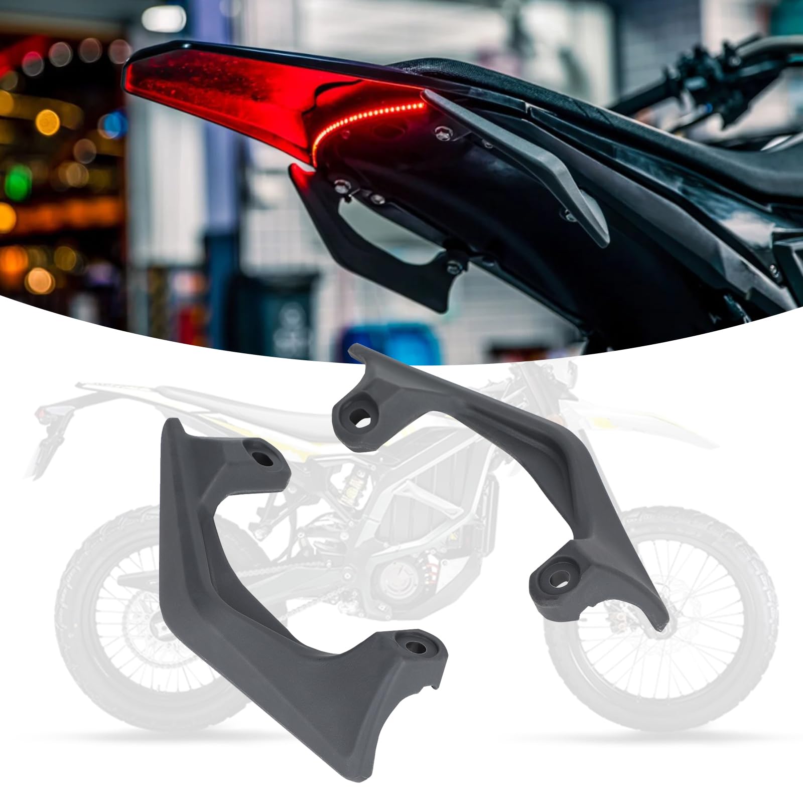 Dirt Bike Grab Bar BAOUFF Rear Grab Bar For Surron Ultra Bee - CNC - Foto 11