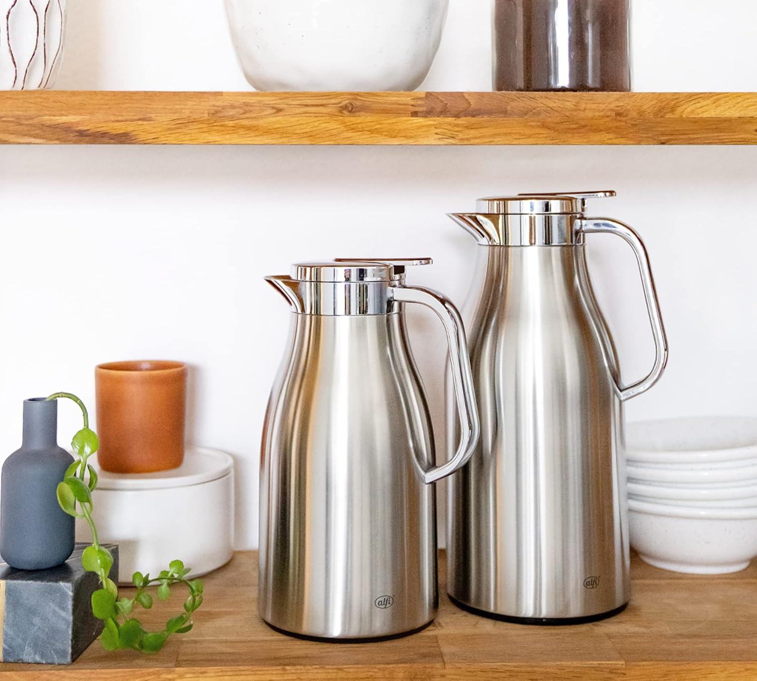 ALFI Vacuum jug, Body, Matte Stainless Steel, 0.65l