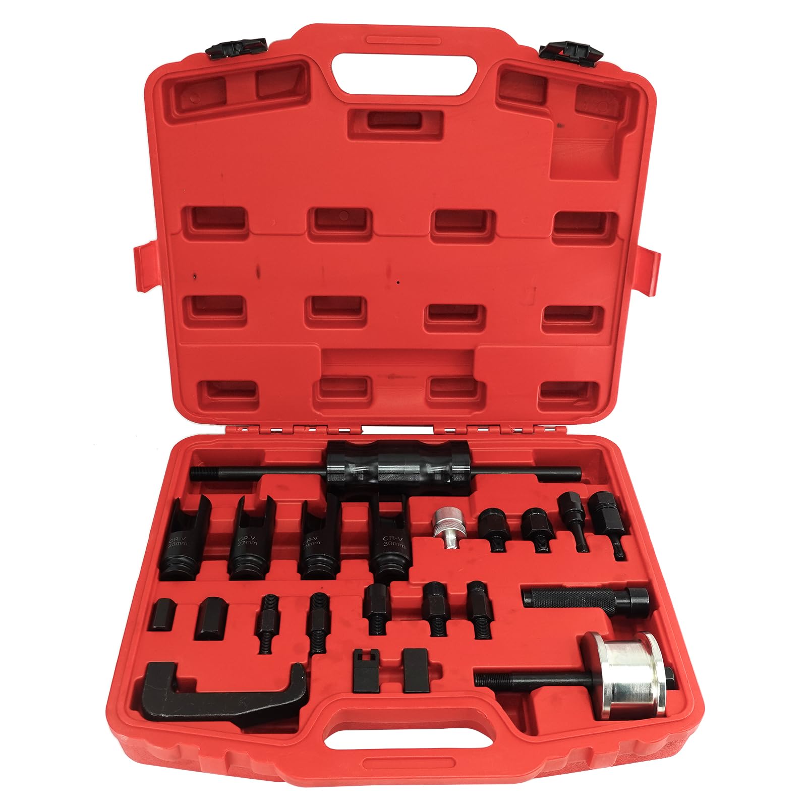 NSGMXT 23pcs Diesel Injector Puller Remover Tool Master Kit Compatible with Diesel Injectors YT-1182